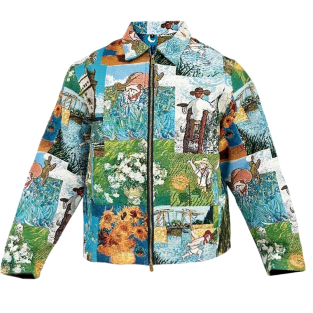 Van Gogh's Famous Paintings Tapestry Jacket