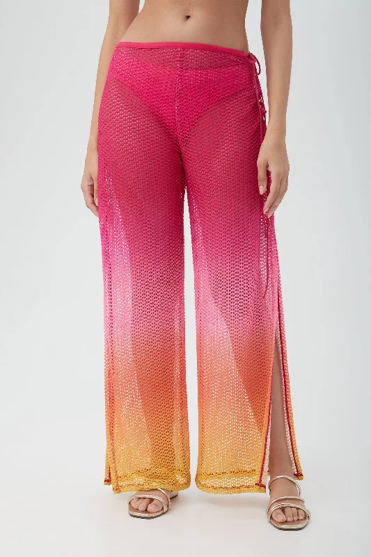 Women's Opal Lace Up Swim Cover-Up Pant Elegant Trouser Pants