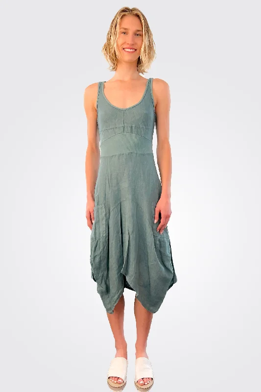 Linen Magic Dress - Salvini