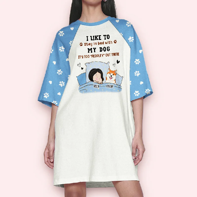 Peopley Out There - Personalized Custom 3/4 Sleeve Dress