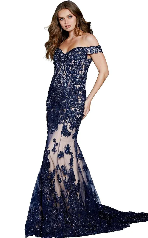 Navy/Nude