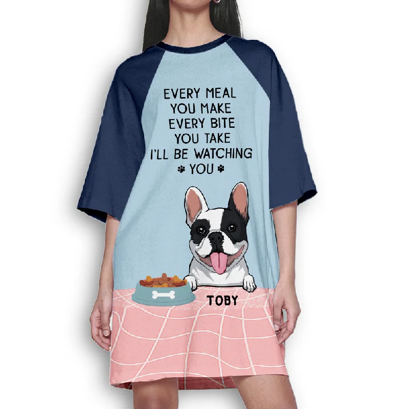 I‘ll Be Watching You - Personalized Custom 3/4 Sleeve Dress