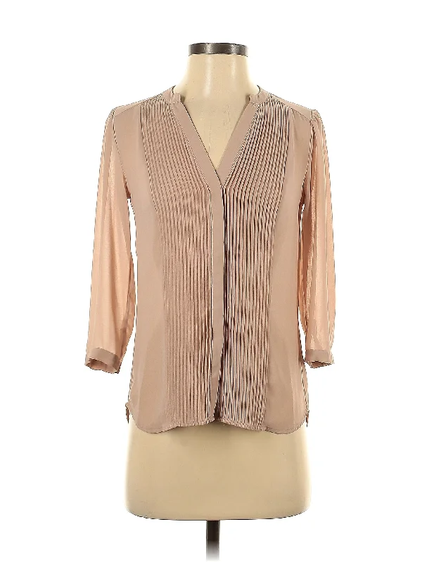 3/4 Sleeve Blouse Versatile Layering Blouse