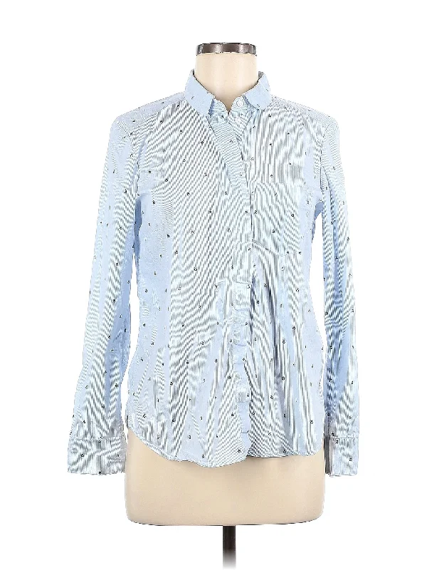 Long Sleeve Blouse Lightweight Floral Blouse