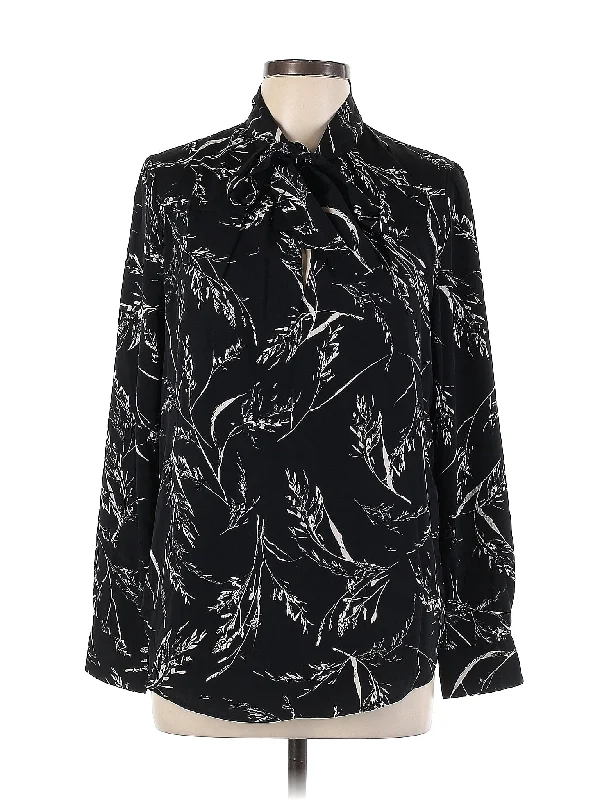 Long Sleeve Blouse Ruched Sleeve Blouse