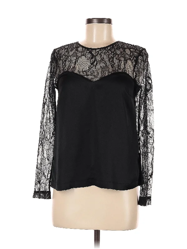 Long Sleeve Blouse Relaxed Fit Blouse