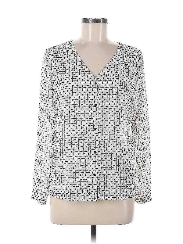 Long Sleeve Blouse Classic White Blouse