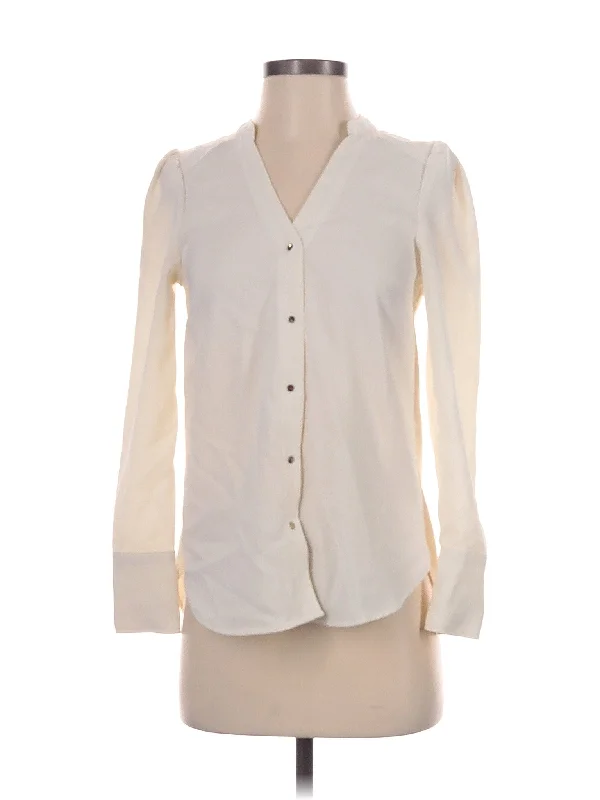 Long Sleeve Blouse Feminine Pastel Blouse