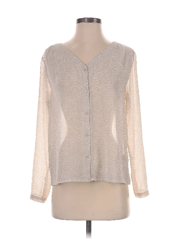 Long Sleeve Blouse Business Casual Blouse