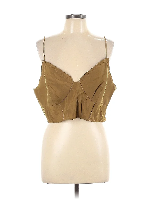 Sleeveless Blouse Classic Minimalist Blouse