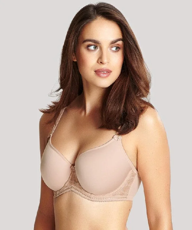 Panache Cari Moulded Spacer Underwired T-Shirt Bra - Champagne Oversized T-Shirt Spandex breathable Panache Cari Moulded Spacer Underwired T-Shirt Bra - Champagne Oversized T-Shirt Spandex breathable