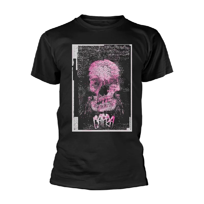 Capra Unisex T-shirt: Skelepink Mesh Canvas Denim