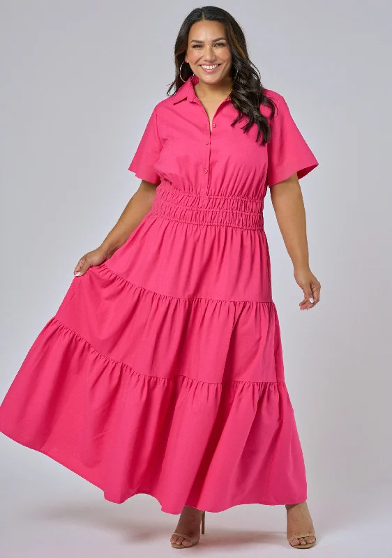 Loretta Maxi Dress Chic Off-Shoulder Maxi Dress