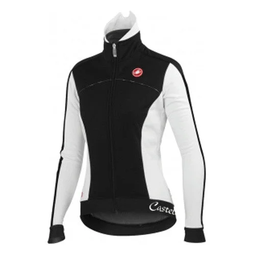 Castelli Womens Viziata Winter Jacket - Black Fleece Jacket Down Jacket Feather Jacket