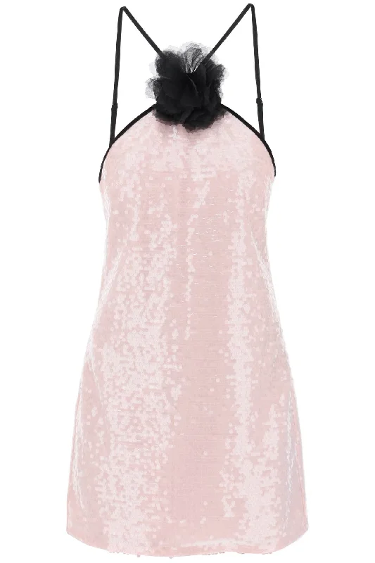 SELF PORTRAIT sequined mini dress with Trendy A-Line Mini Dress