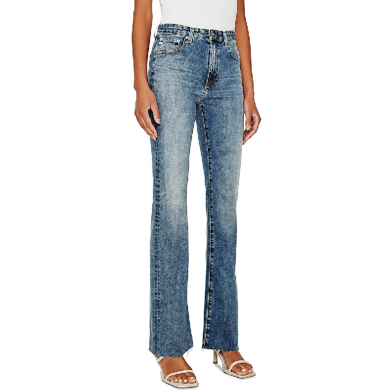 AG Adriano Goldschmied Womens Alexxis Denim Bootcut Jeans Fashionable Mom Jeans