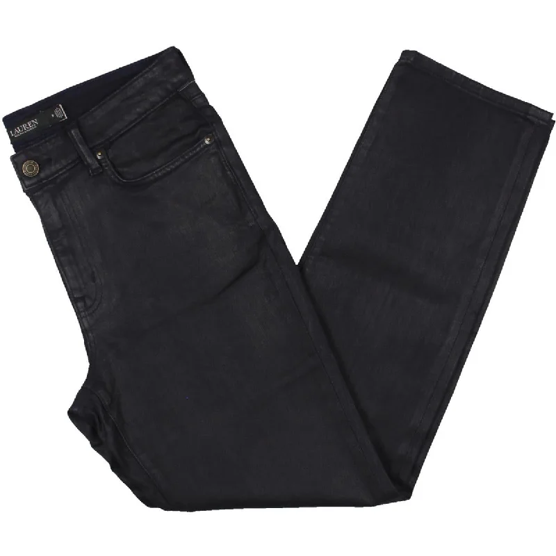 Womens Denim Stretch Ankle Jeans Comfortable Dark Wash Jeans