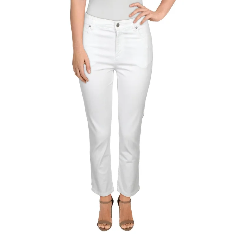Womens Organic Cotton Denim Bootcut Jeans Stylish High-Waisted Denim