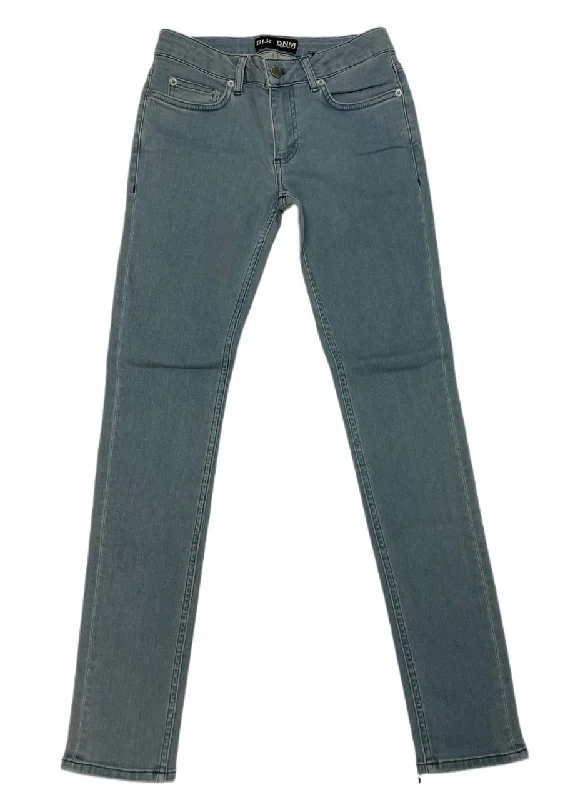 BLK DNM Women's Glen Blue Slim Fit Jeans 26 #WJ560202 Size 26/30 NWT Casual Skinny Fit Jeans