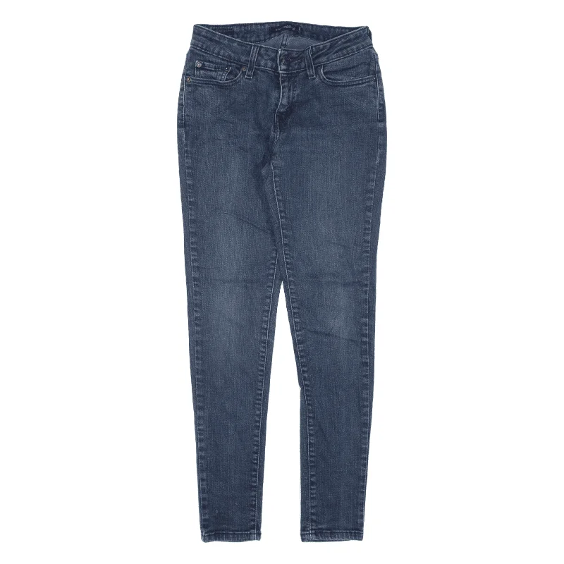 LEVI'S 535 Womens Jeans Blue Slim Jegging W25 L28 Fashionable Button-Front Jeans