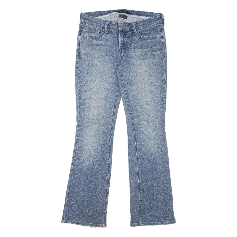 LEVI'S 547 Platinum Womens Jeans Blue Regular Bootcut Stone Wash W30 L32 Stylish High-Waist Jeans
