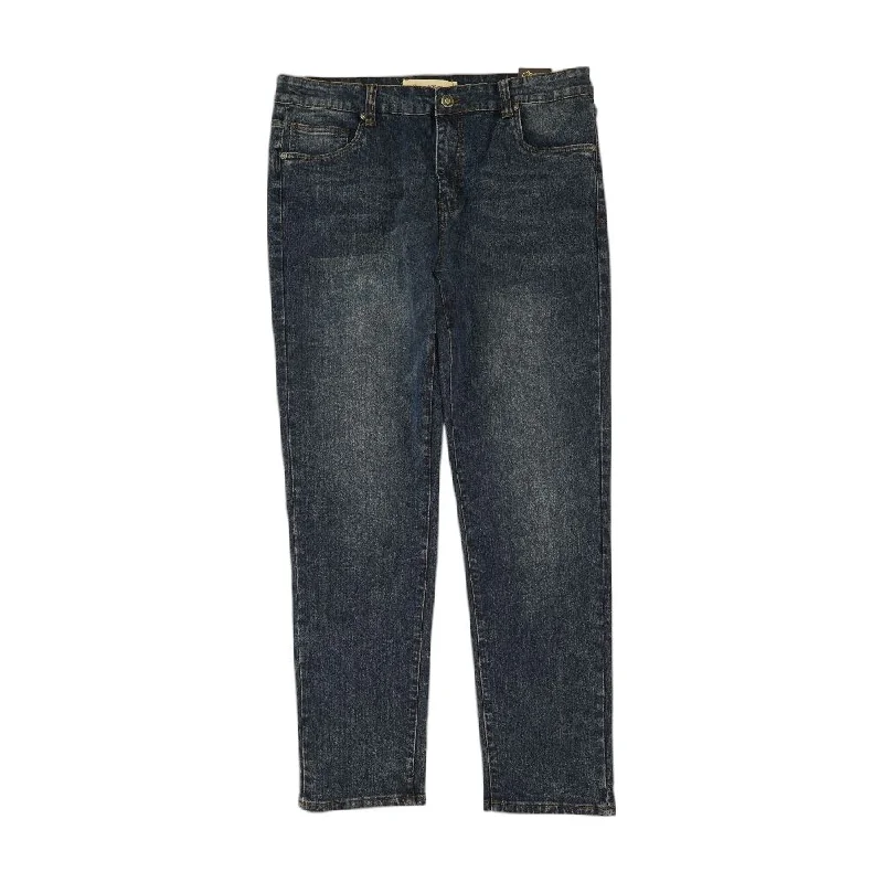 Solid Jeans Trendy Patchwork Denim Jeans