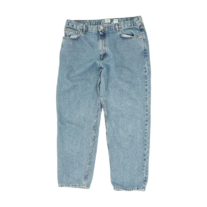 Solid Jeans Trendy Vintage Denim Jeans