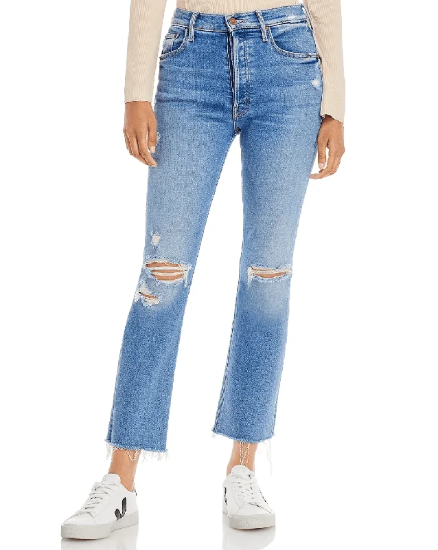 The Tripper Ankle Distressed Jeans Stylish High-Waisted Denim
