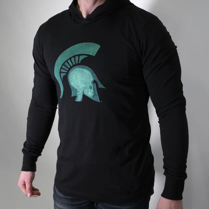 College of Human Medicine MD Sparty Long Sleeve Hoodie T-Shirt Oversized Hoodie Comfort Casual