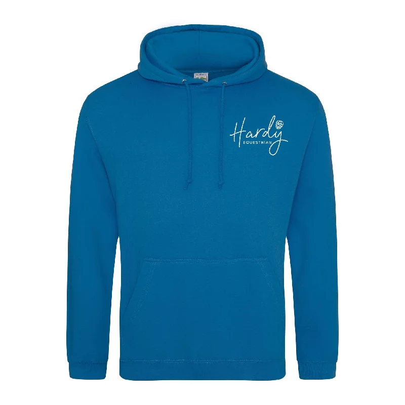 Hardy Equestrian Women's Ash Hawaiian Blue Hoodie Hoodie with Hood Adjustable Protection