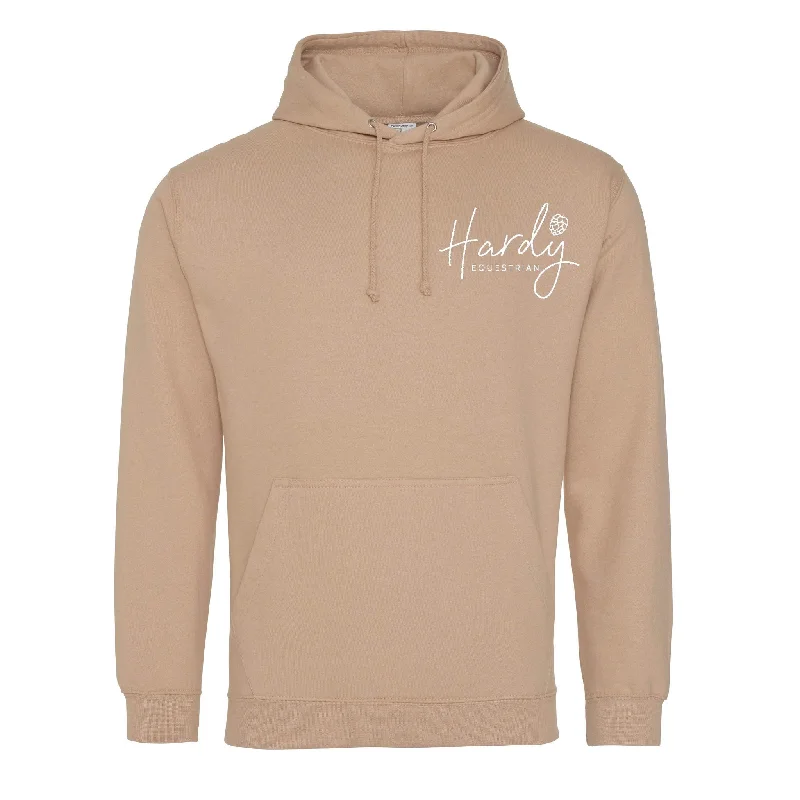 Hardy Equestrian Women's Ash Nude Hoodie Hoodie Dress Longline Feminine