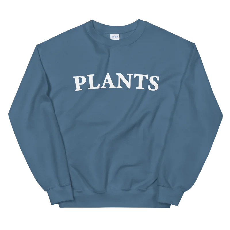 Plants Graphic Sweatshirt Hoodie with Belted Waist Structured Tailored