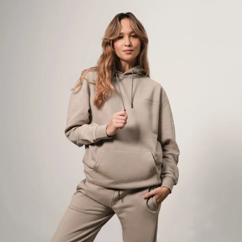 Women's Hoodie Hoodie with Cuffed Sleeves Snug Secure