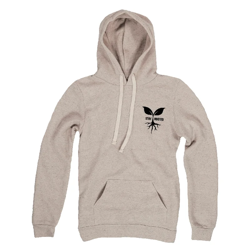 Women's Stay Rooted Sweatshirt | Made in USA Hoodie with Fur Luxurious Winter